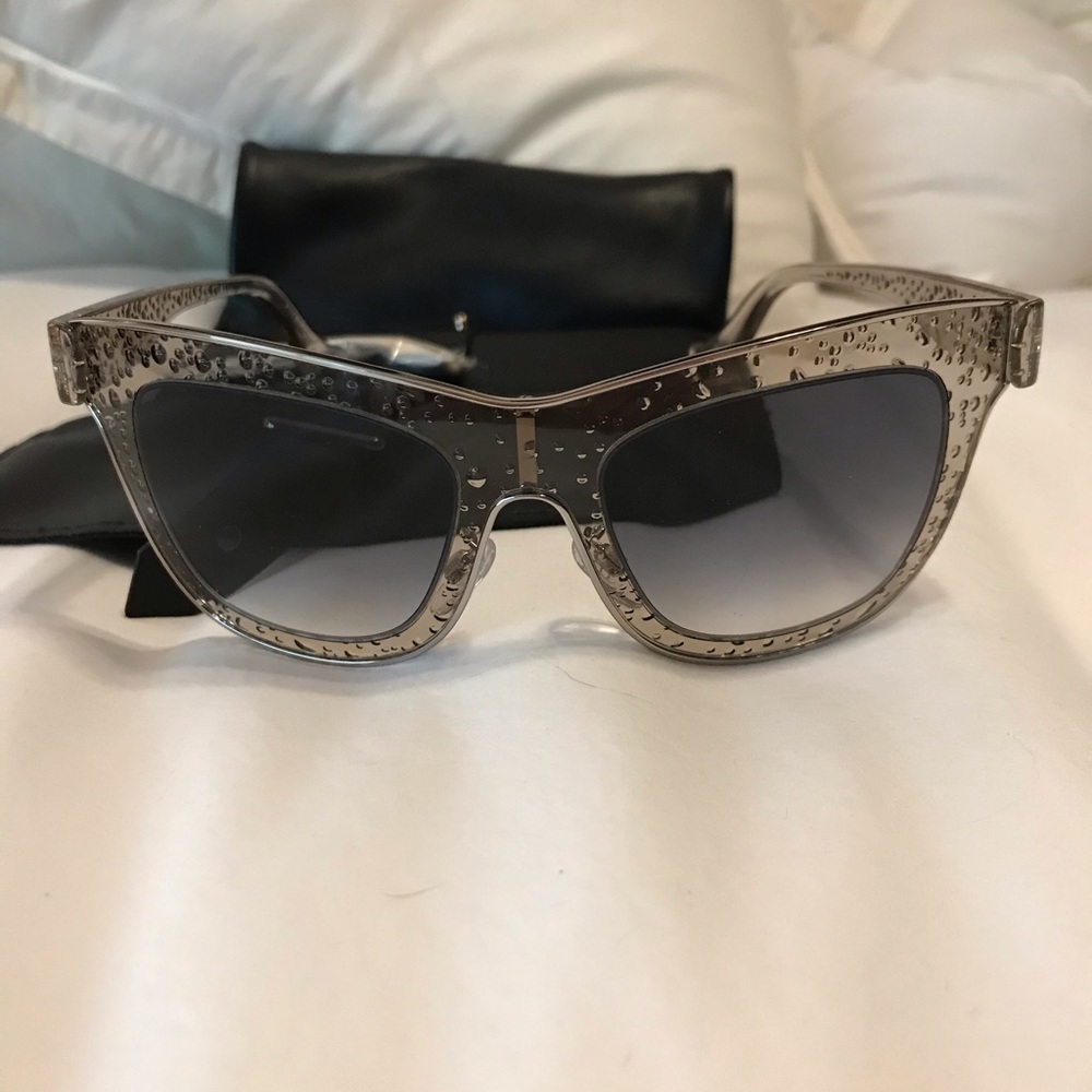 New Balenciaga Clear Sunglasses
